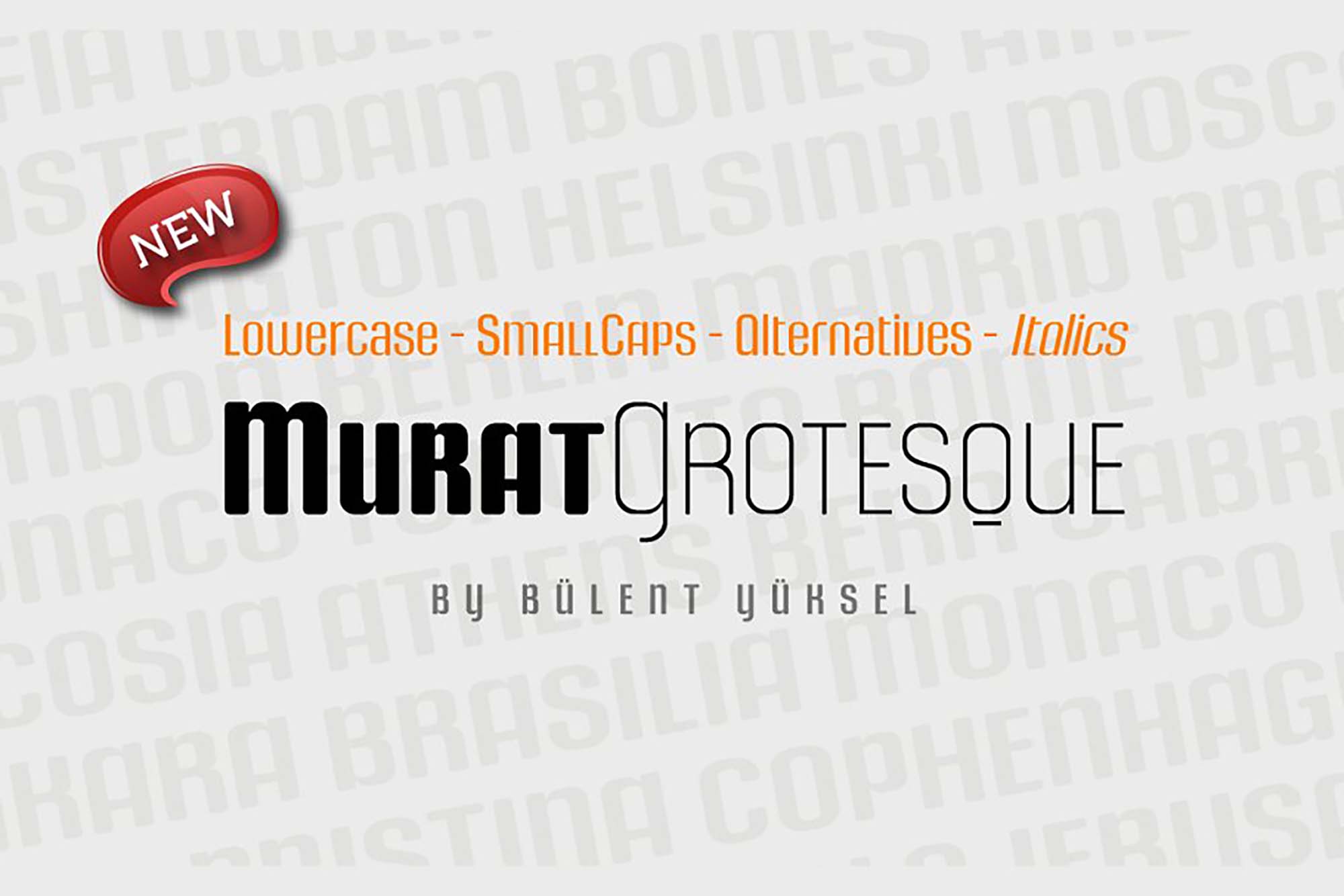Murat Grotesque Family Font