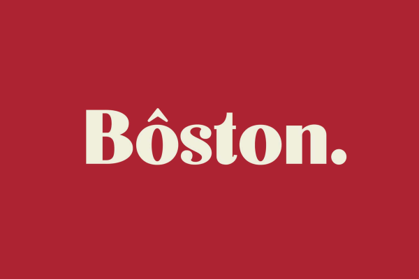 Boston Modern Font