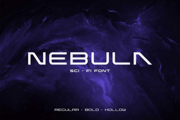 Nebula NeoFuturistic Font