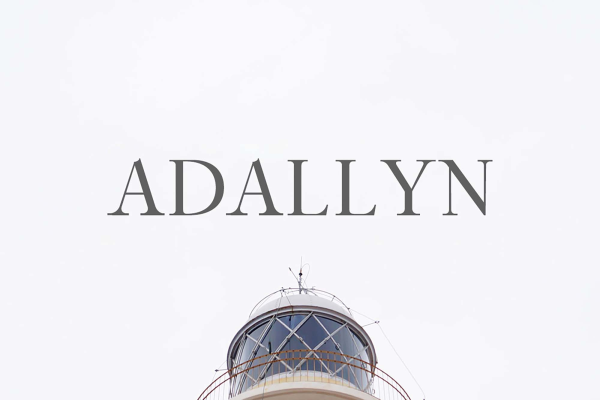 Adallyn Serif Modern Font