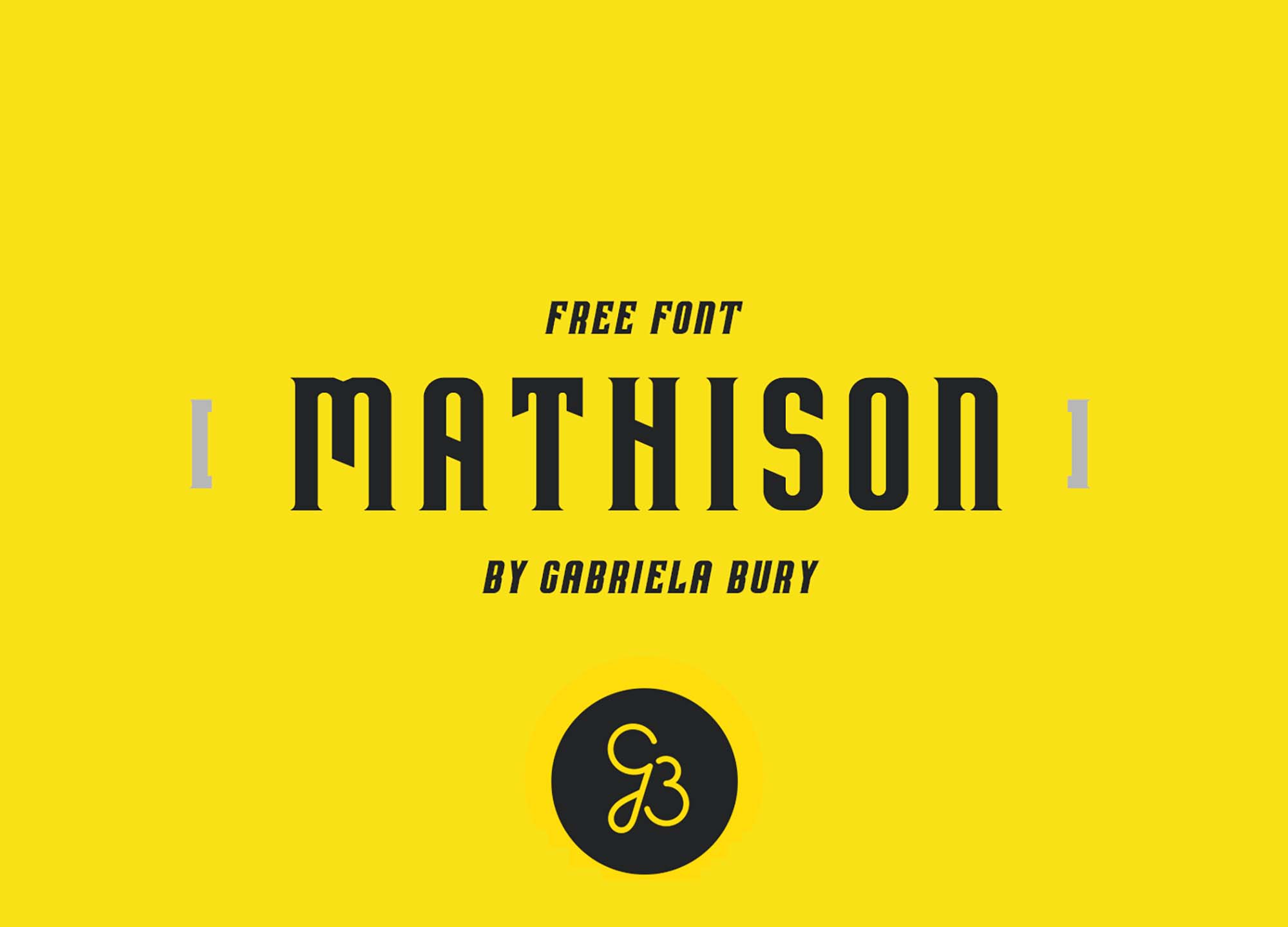 Mathison Display Font