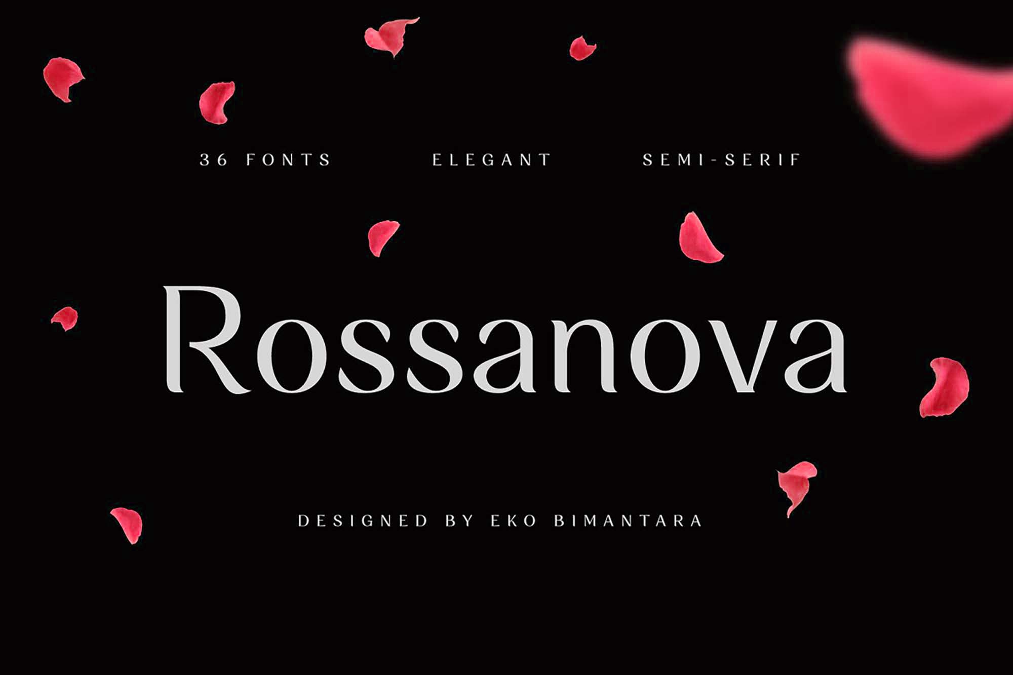 Rossanova Family Font