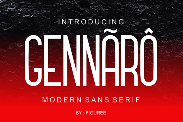 Gennaro Sans Font