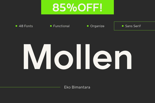 Mollen Sans Serif Font Family