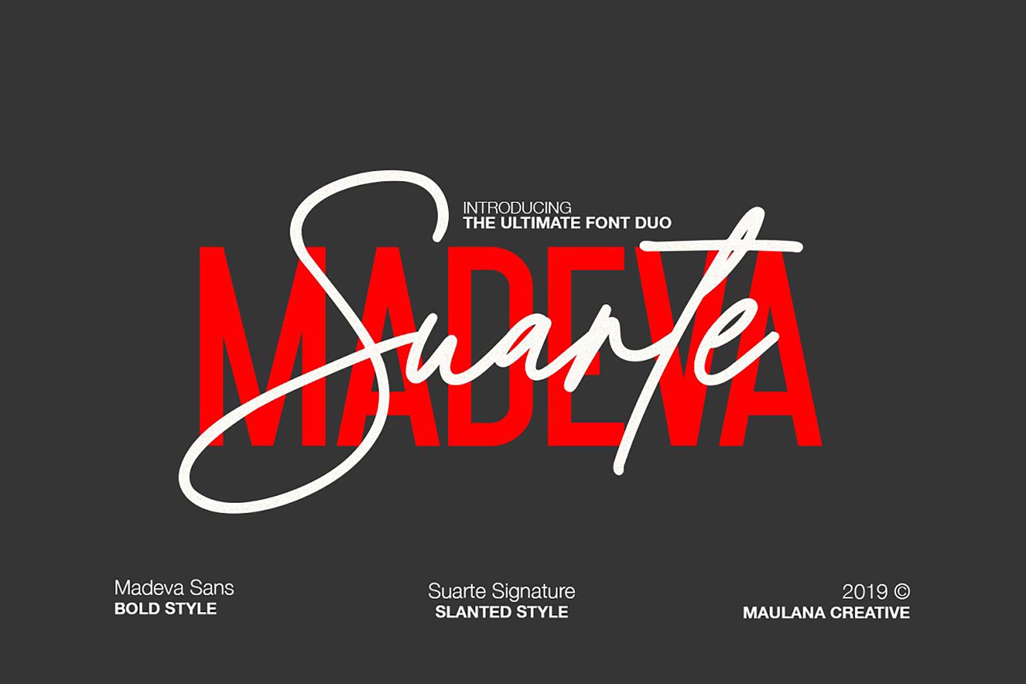 Madeva Suarte Signature Font