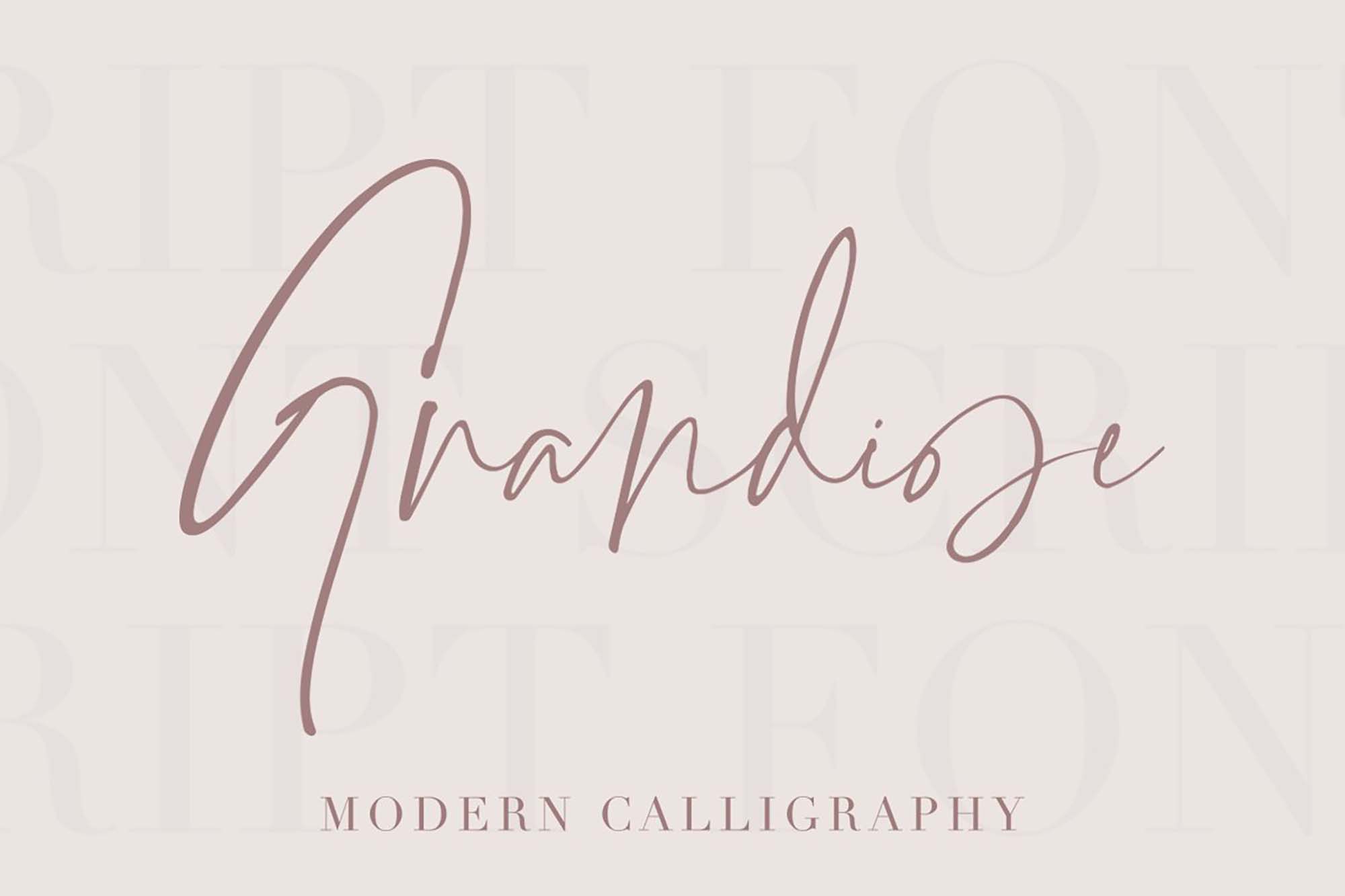 Grandiose Signature Font