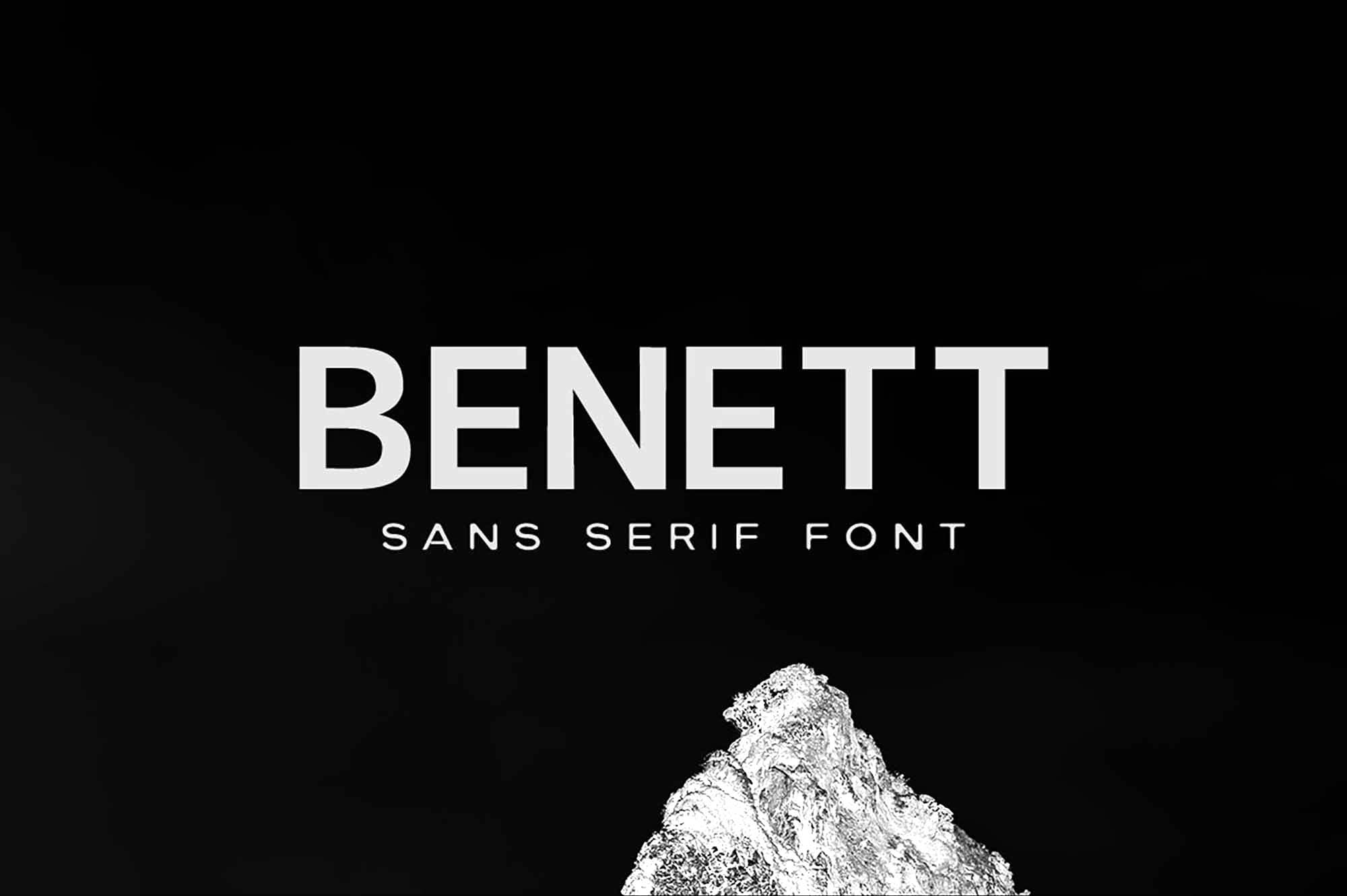 Benett Sans Serif Font