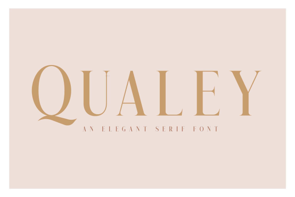 Qualey Elegant Serif Font