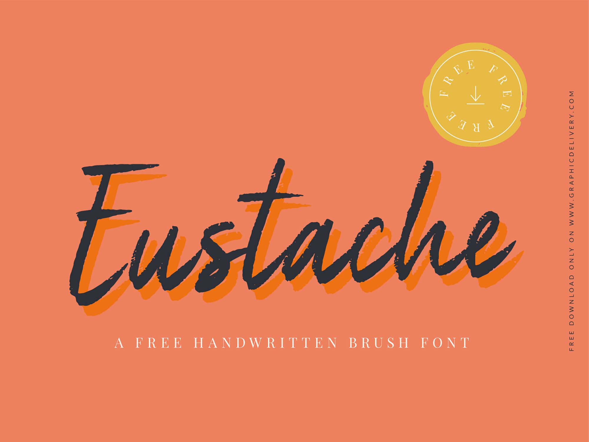 Eustache Brush Handwritten Font