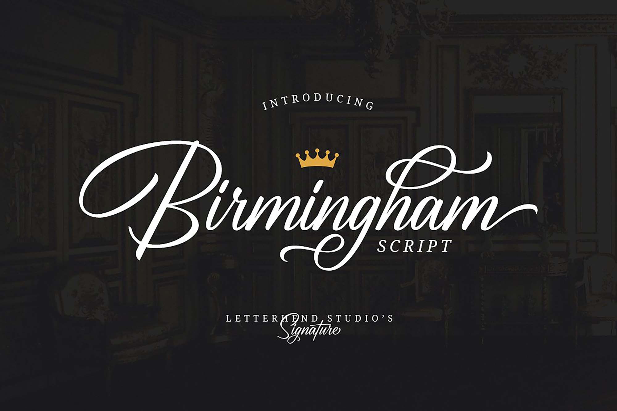 Birmingham Signature Font