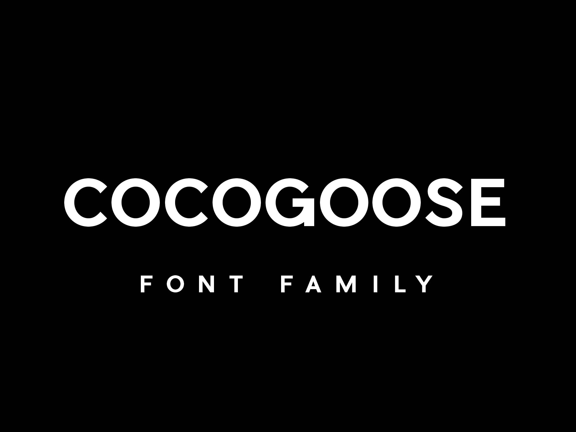 Cocogoose Classic Font Family