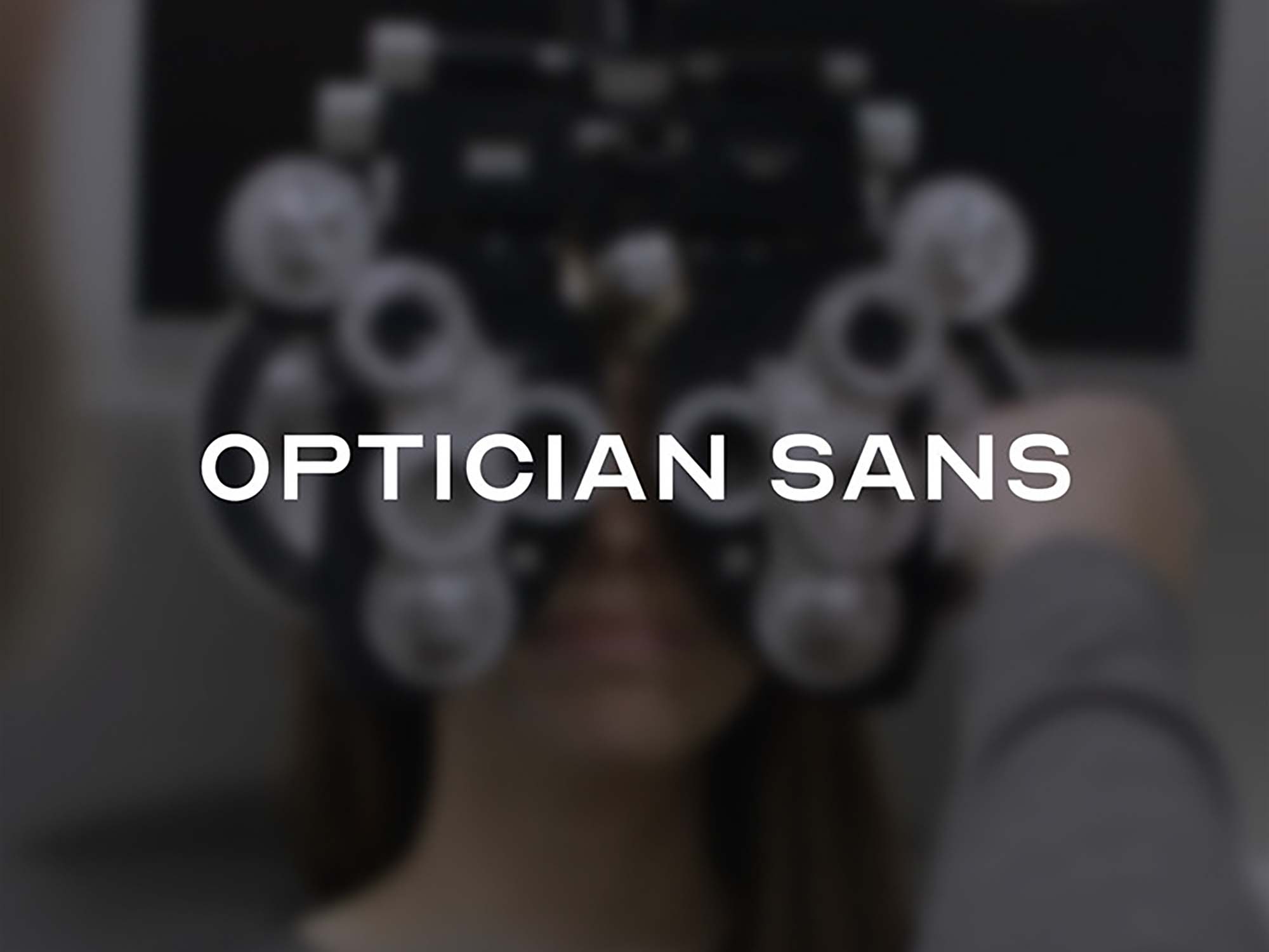 Optician Sans Font