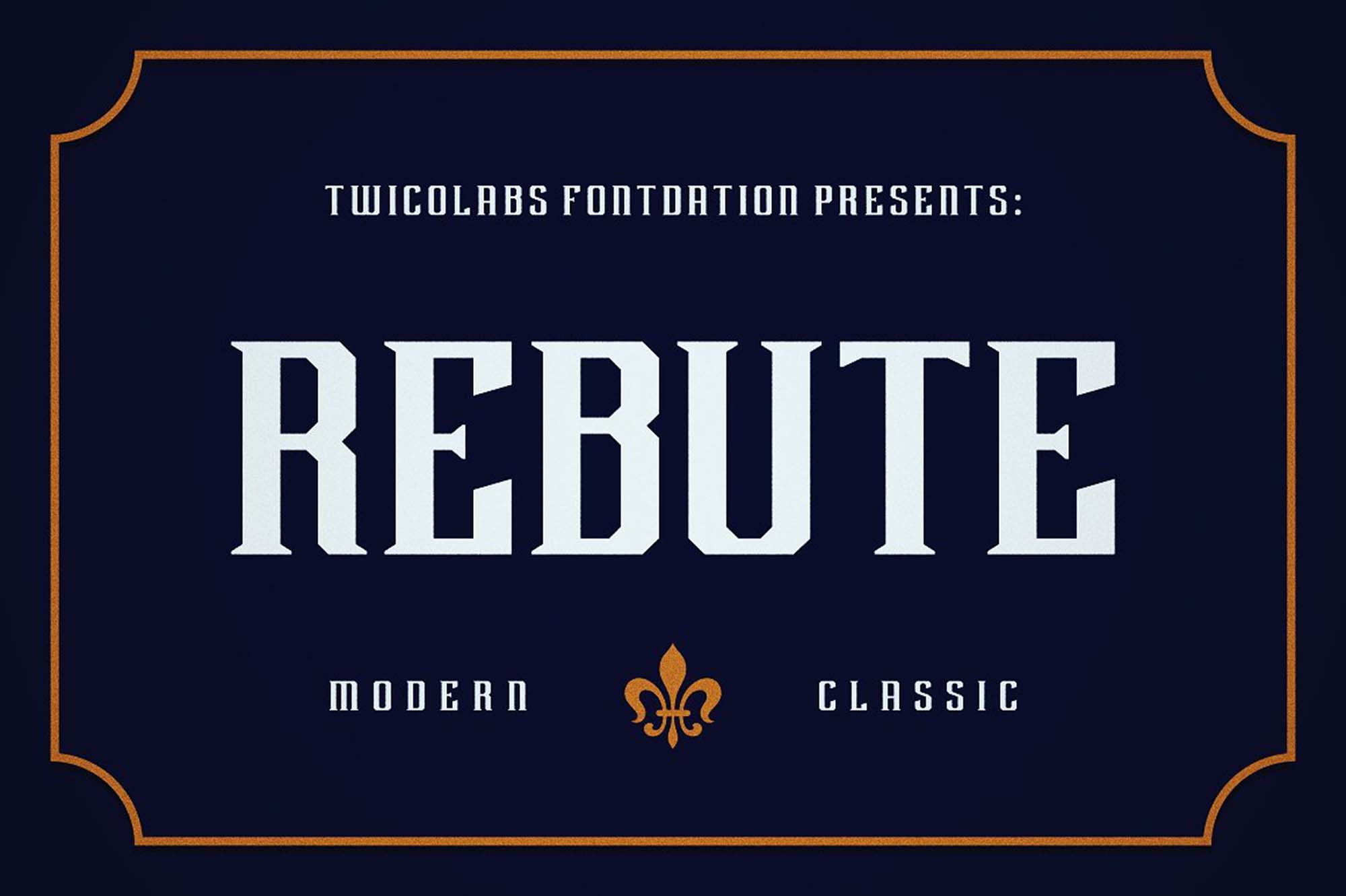 Rebute Typeface Font