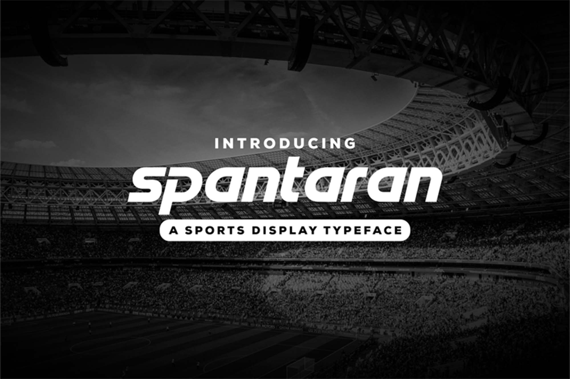 Spantaran Sport Display Font
