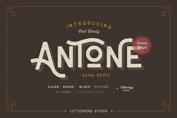 Antone Font Family