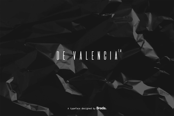 De Valencia Typeface Font