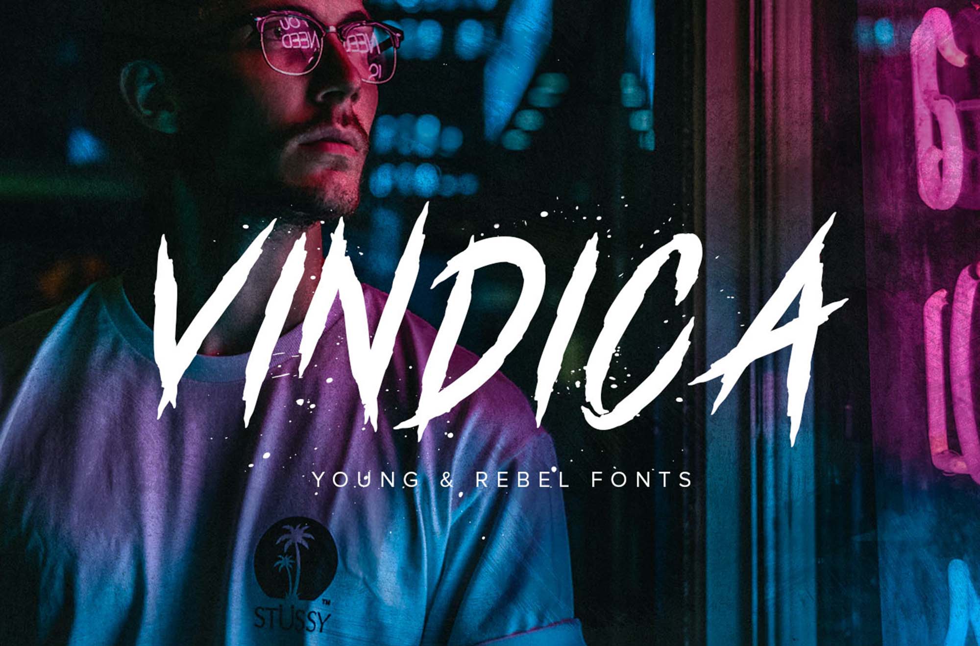 Vindica Rebel Typeface Font