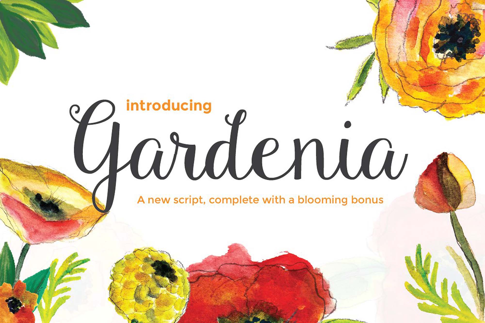 Gardenia Script Font