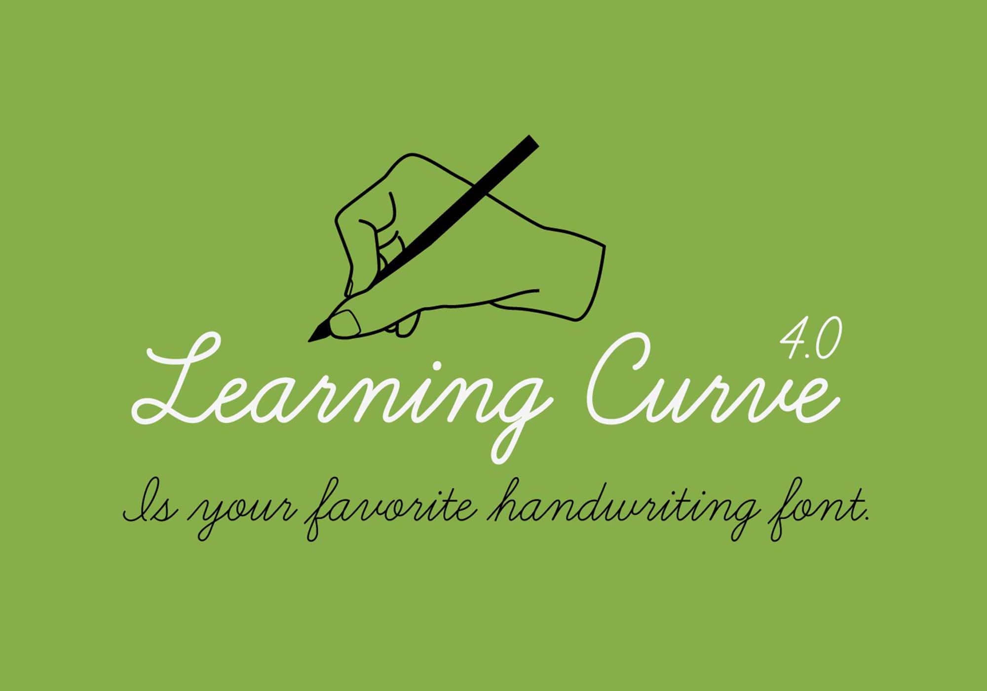 Learning Curve Font