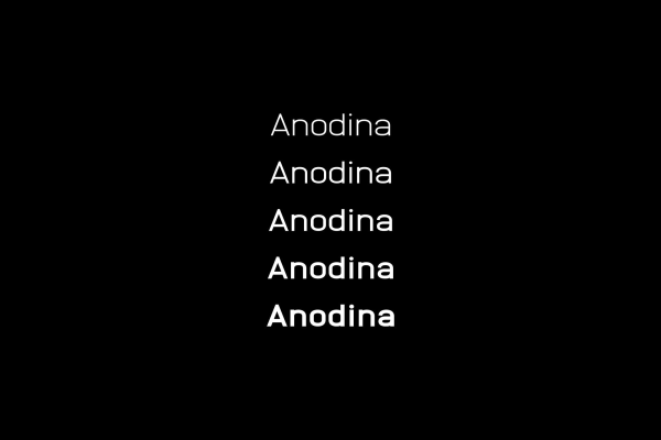 Anodina Font Family