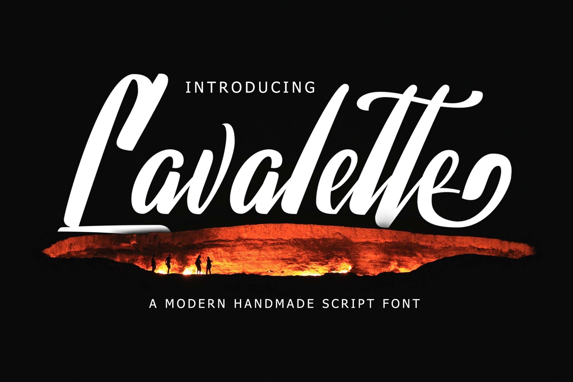 Lavalette Script Font