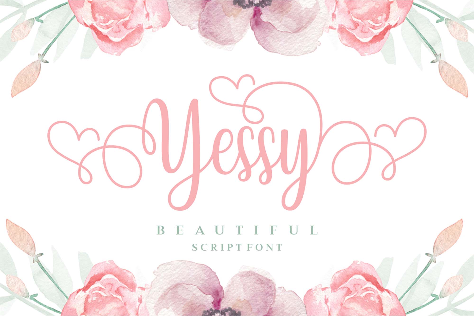 Yessy Script Font