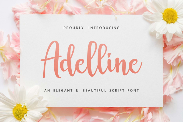 Adelline Script Font