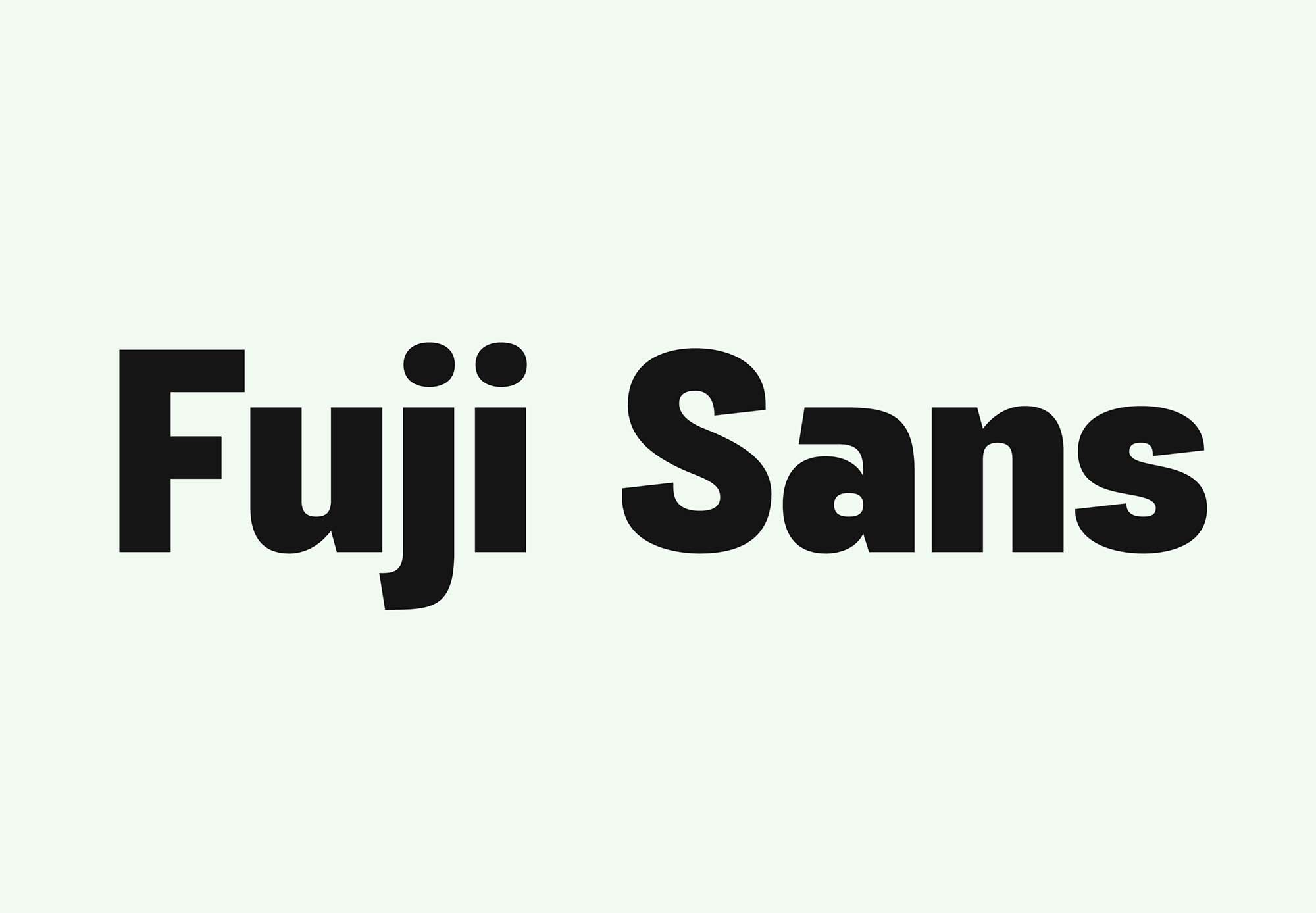 Fuji Sans Font