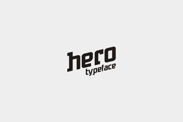 Hero Typeface Font