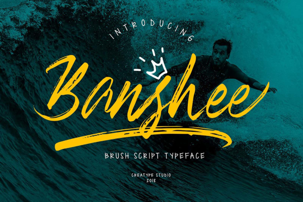 Banshee Script Font