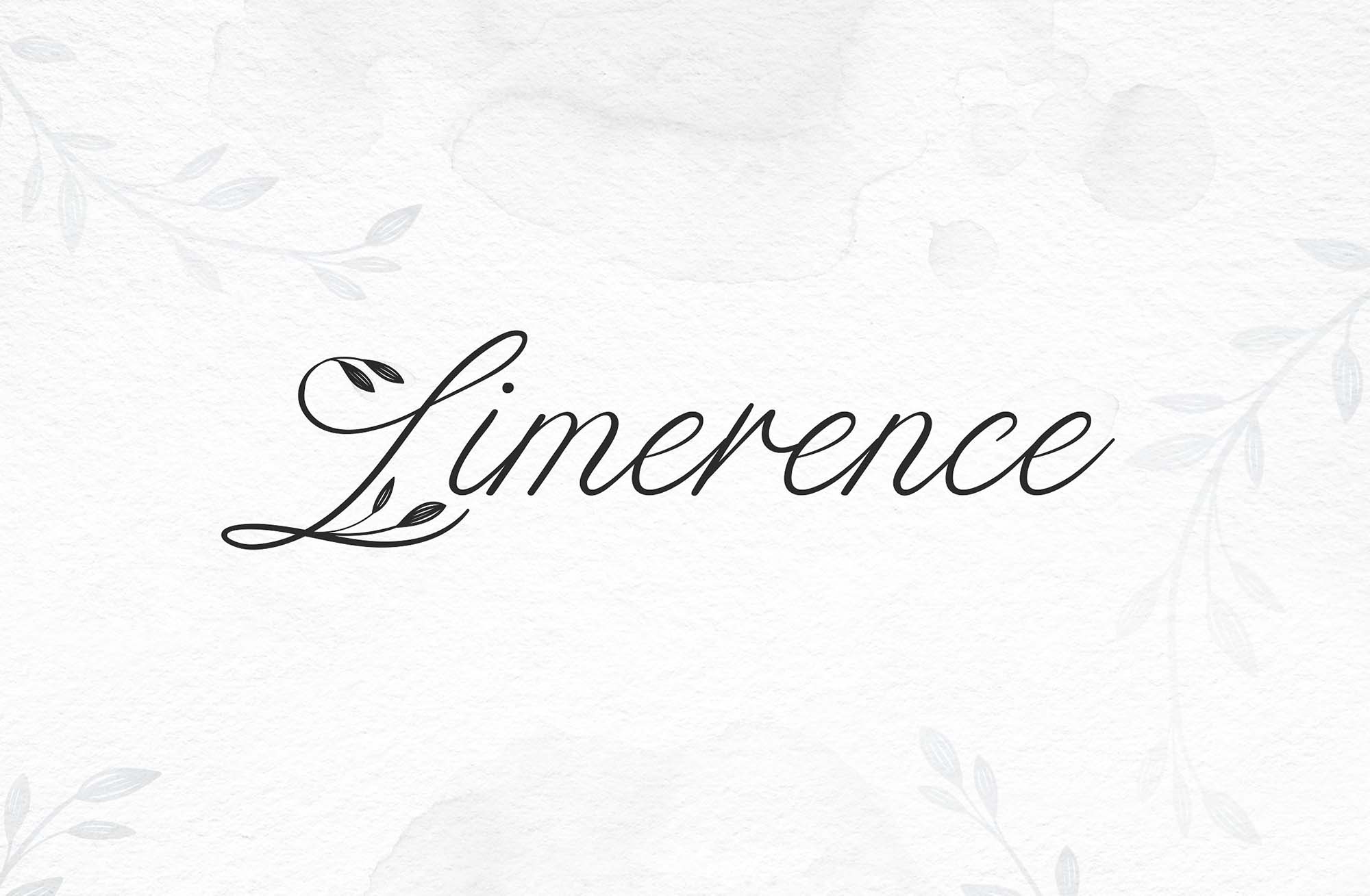 Limerence Script Font