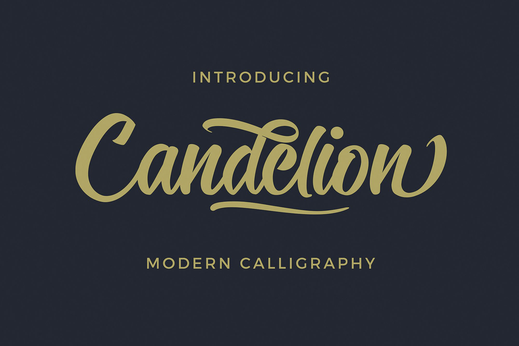 Candelion Script Font