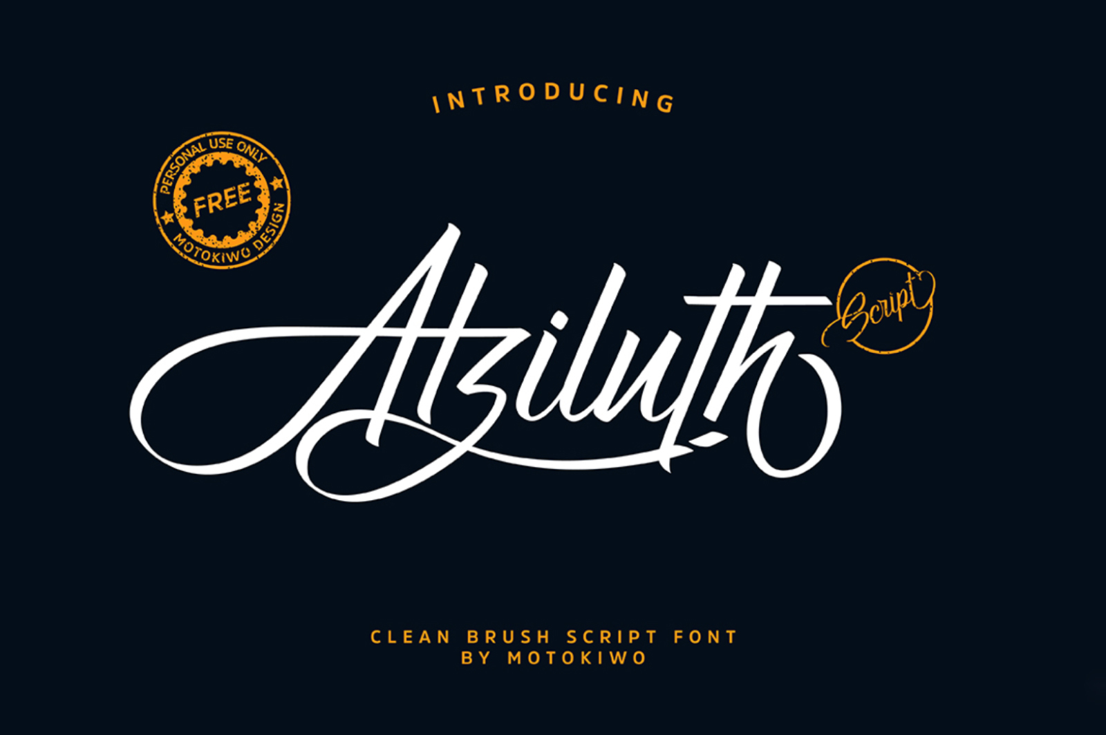 Atziluth Script Font