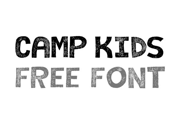Comic Camp Kids Font