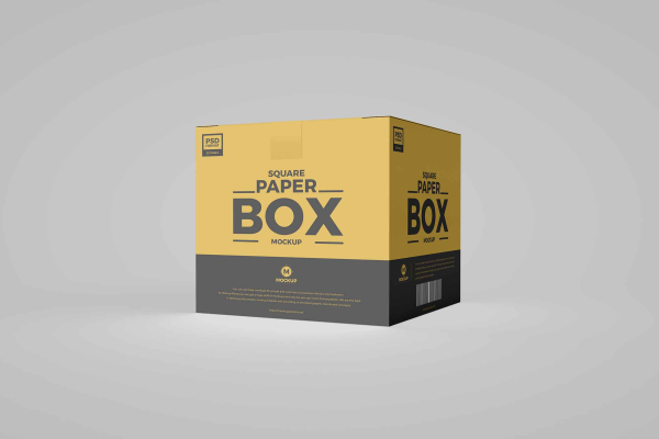 Download Free Boxes Mockups