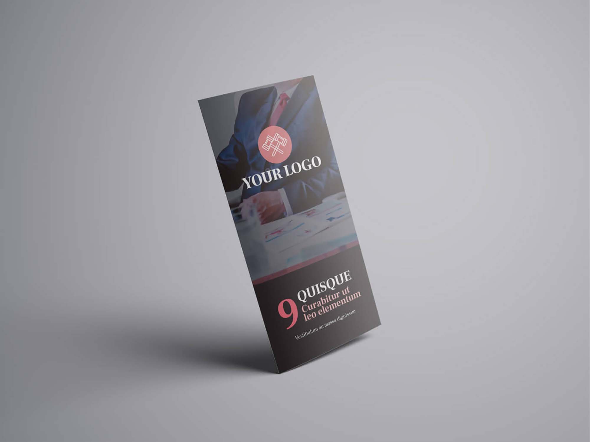 Attorney & Law Trifold Brochure Template