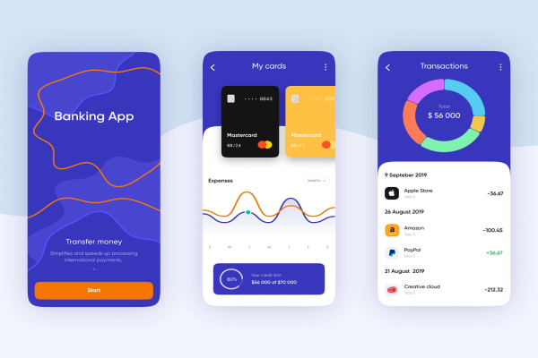Mobile Banking App Template