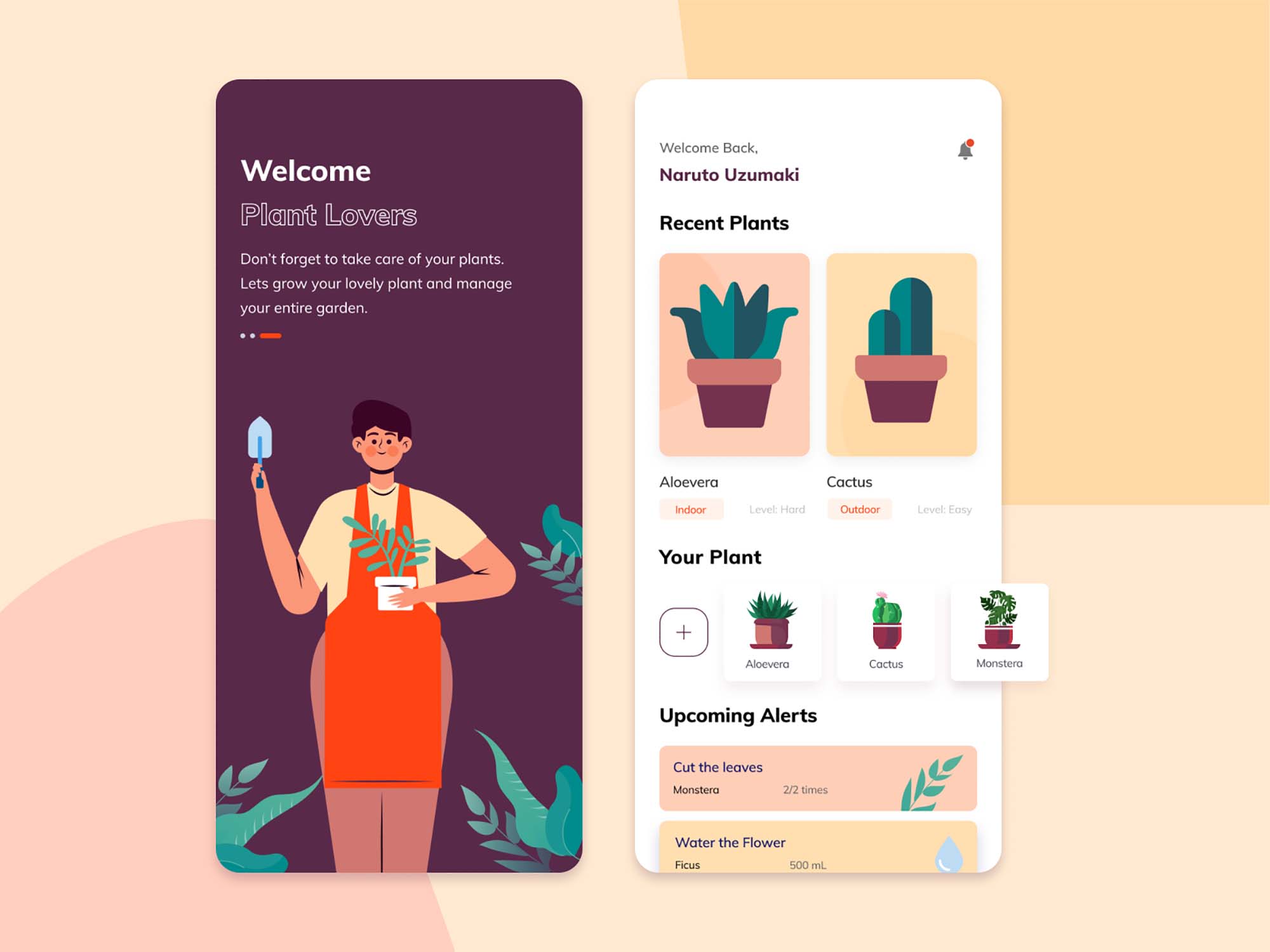 Plant Care App Template