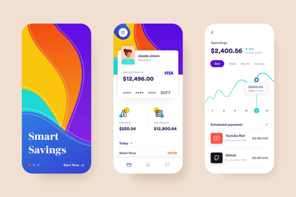 Bank App Concept Template