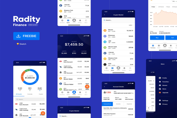Finance UI App Template