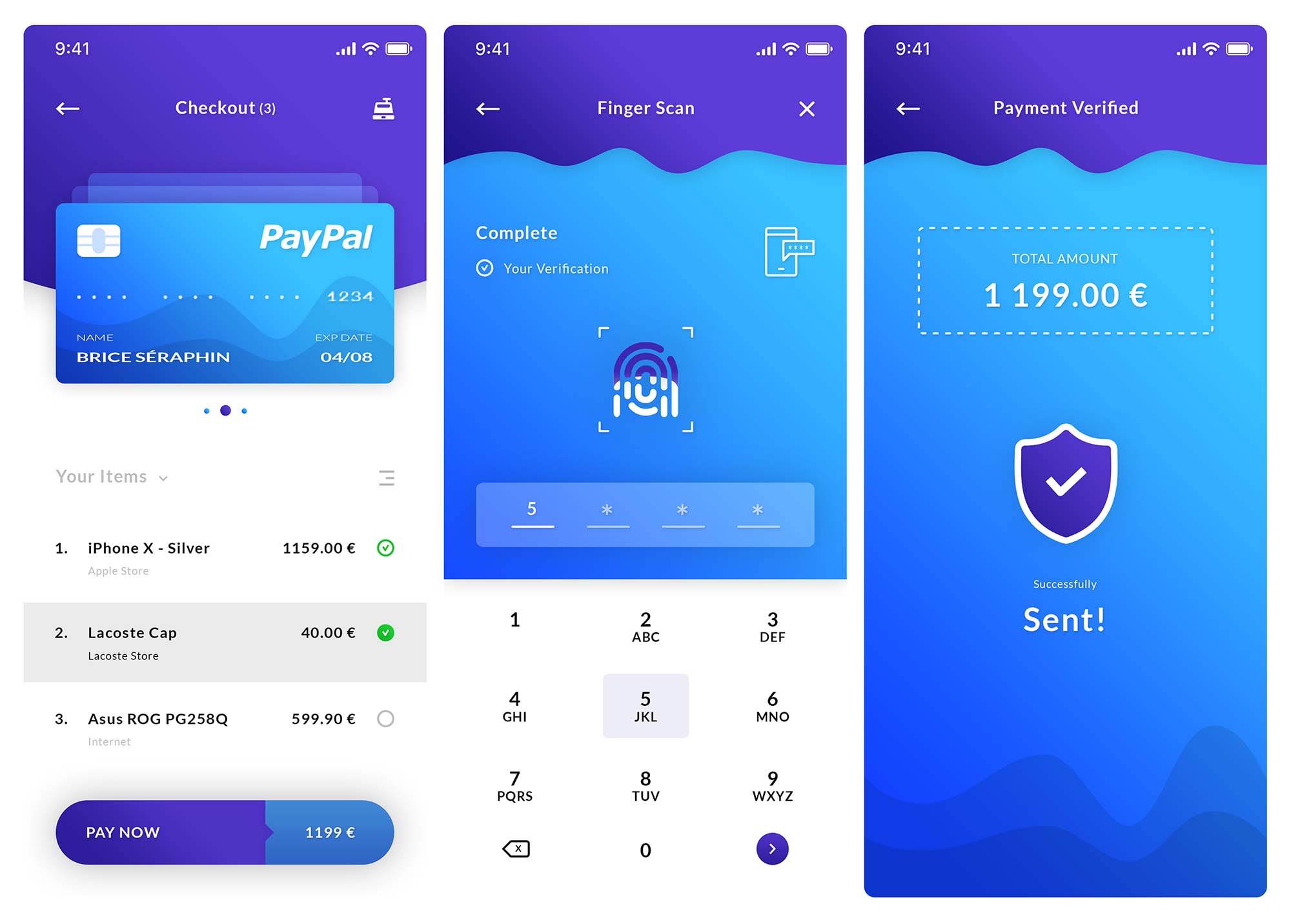 Checkout and Payment Verification App Templates