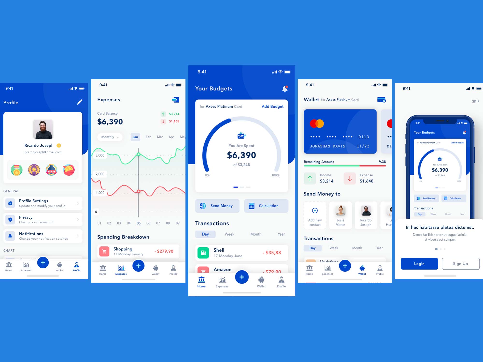 Bank App Template