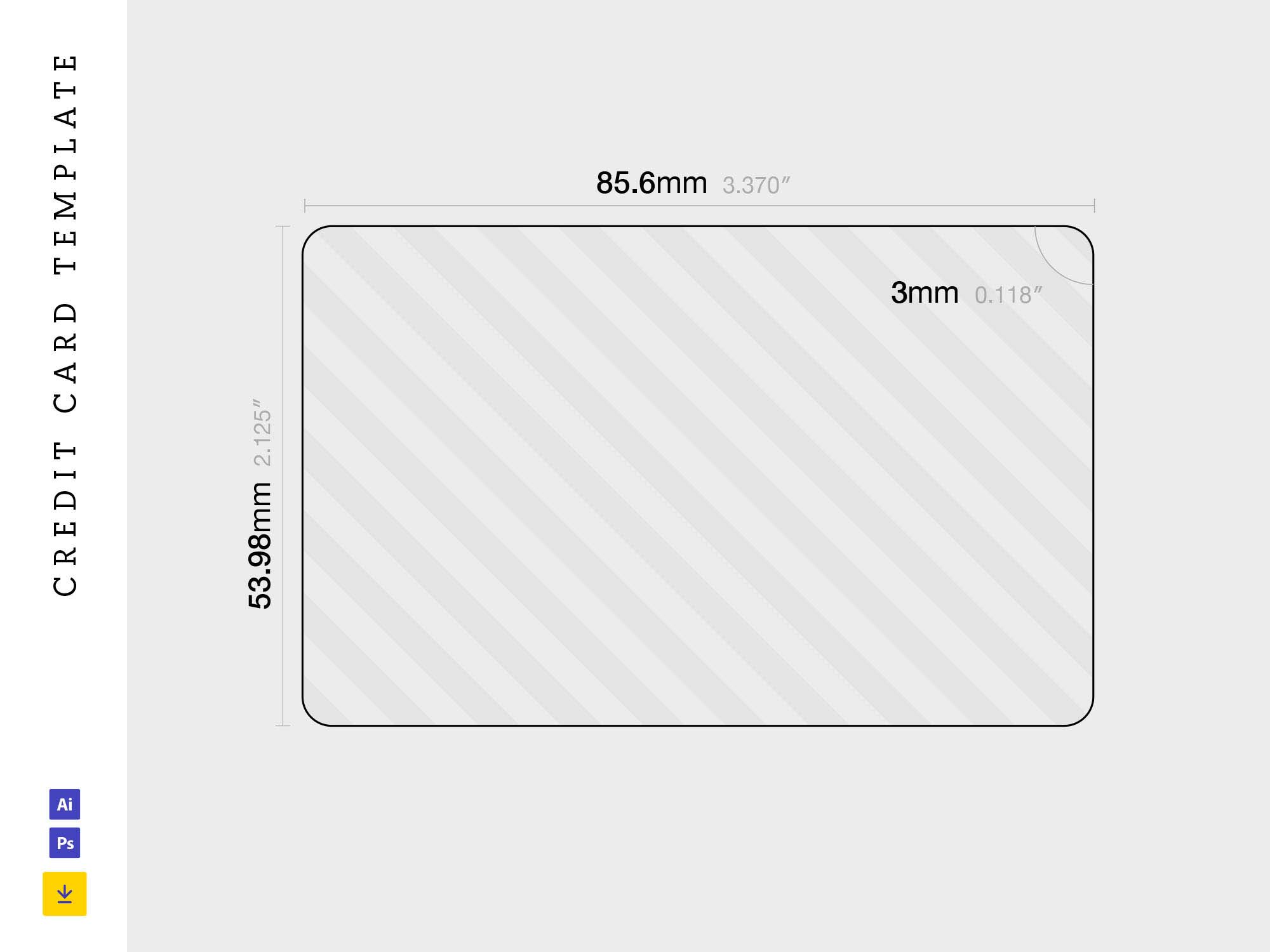 Credit Card Template, Credit Card Gráfico por Sofiamastery · Creative  Fabrica