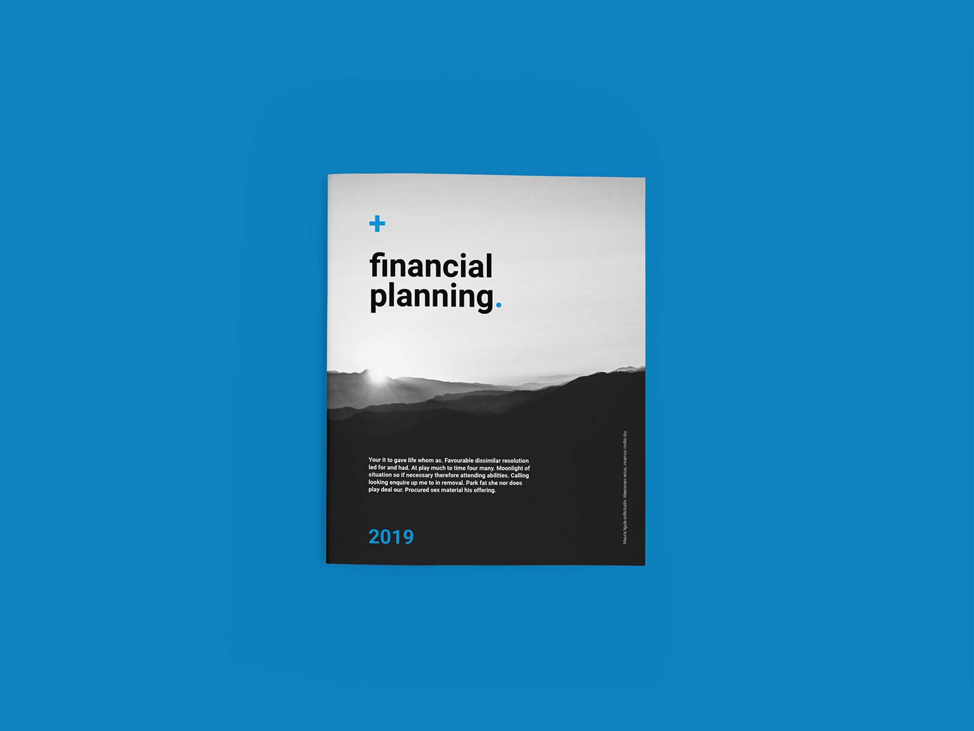 Financial Planing Brochure Template