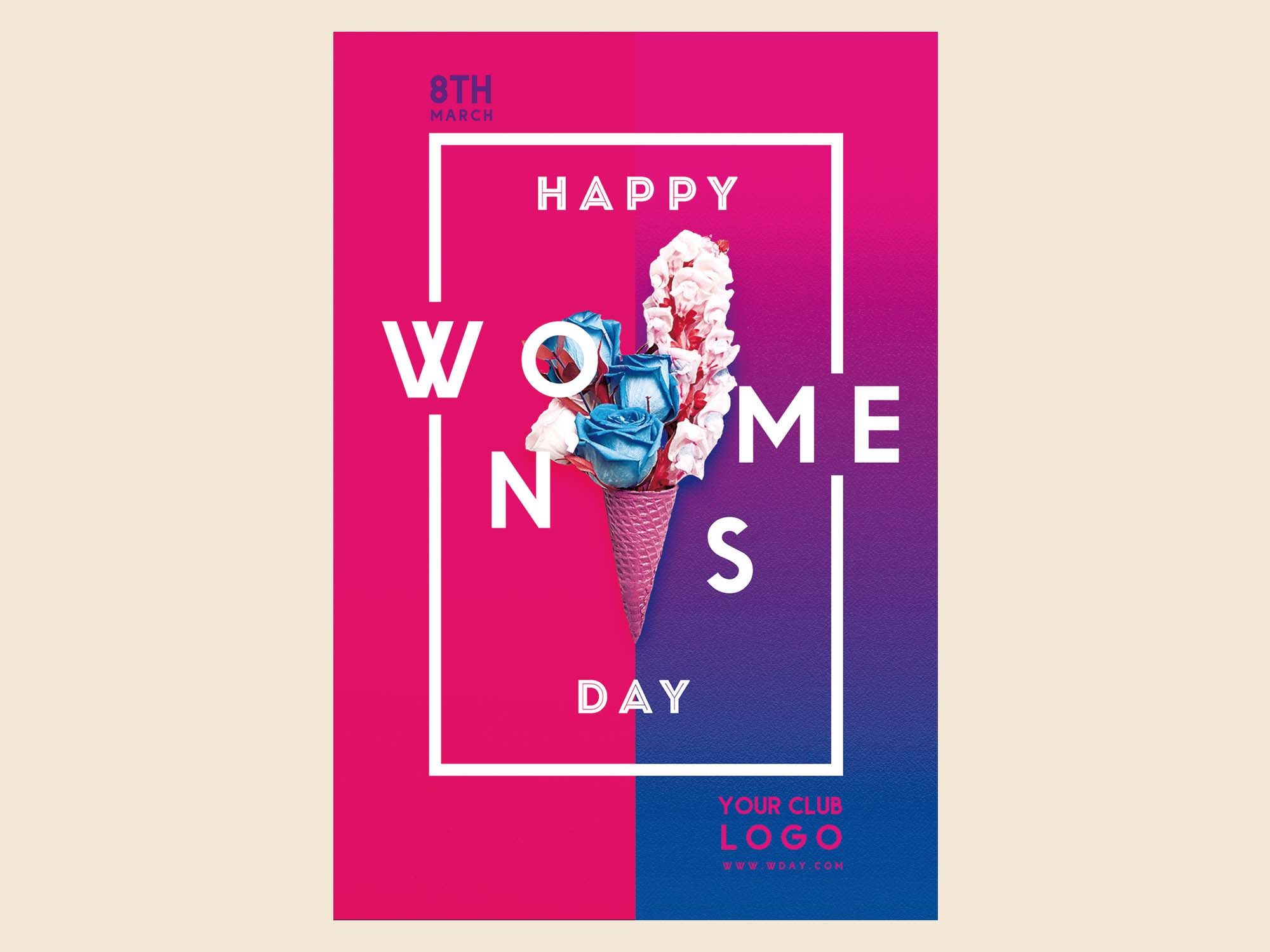 Women Day Flyer Template