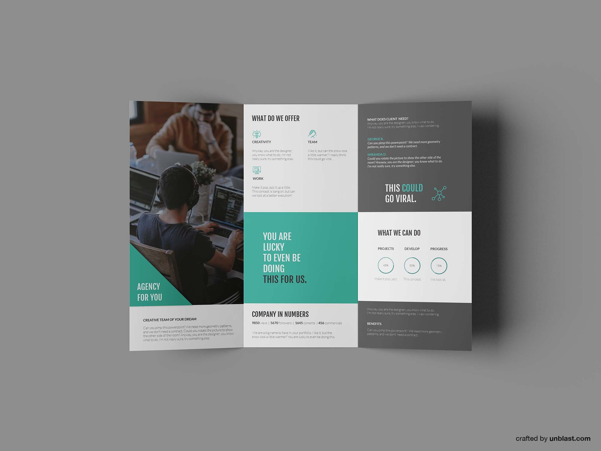 Business Trifold Brochure Template  AI, SVG, Vector  Free With Regard To Adobe Illustrator Tri Fold Brochure Template