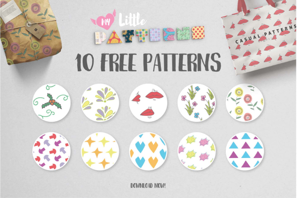 My Little Seamless Patterns Pack