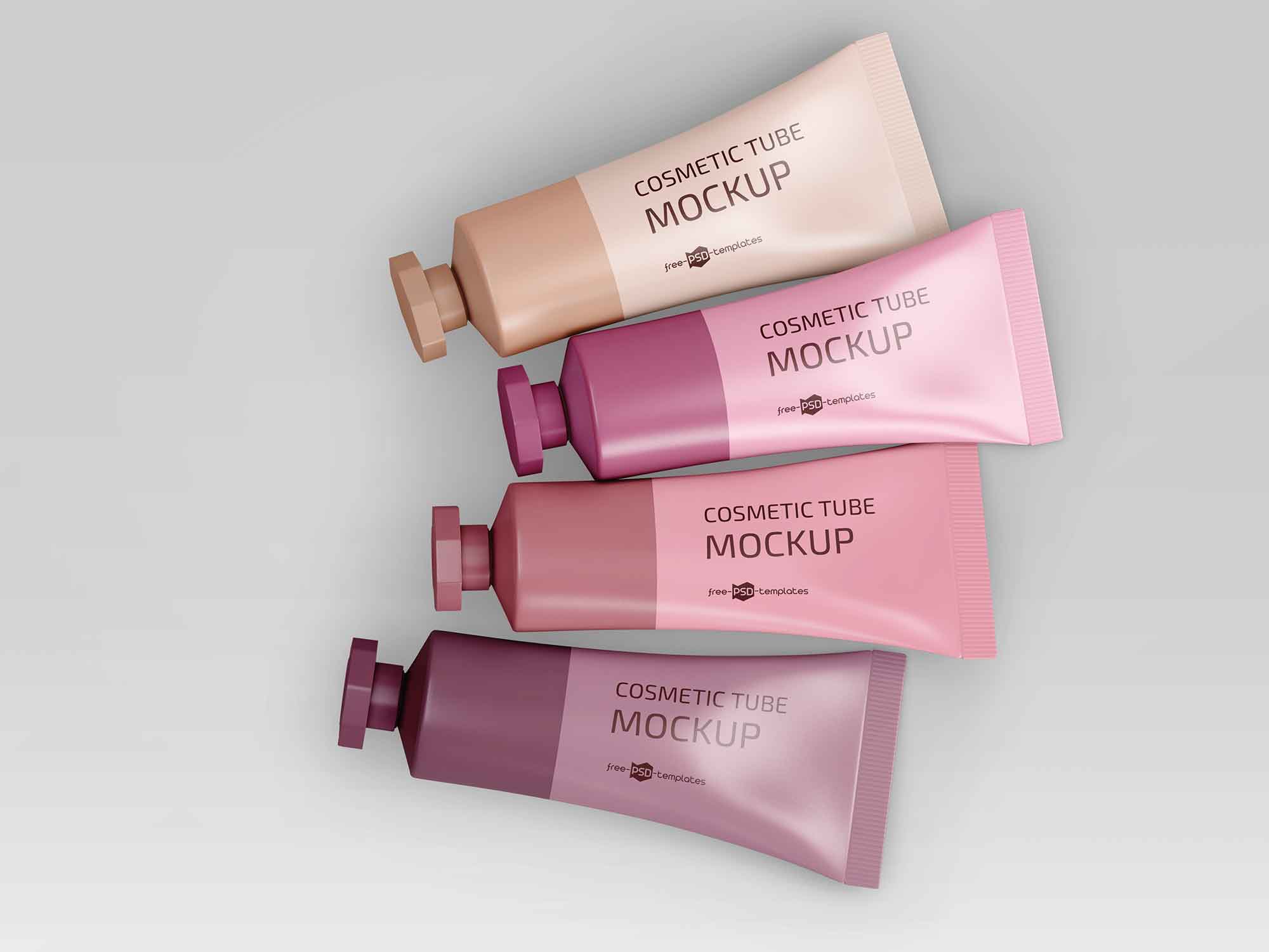 Cosmetic Tubes Mockup