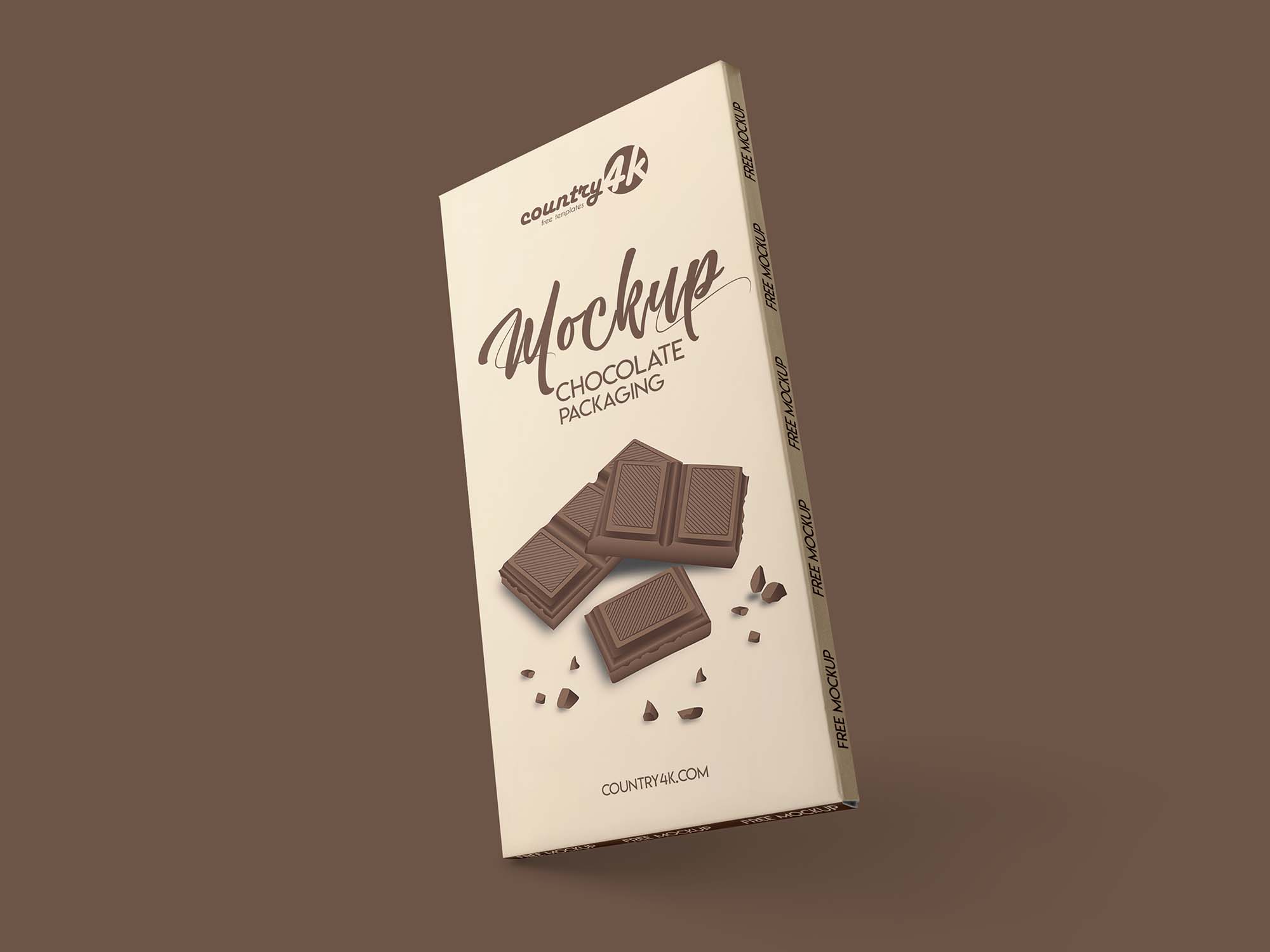 Chocolate Package Mockup