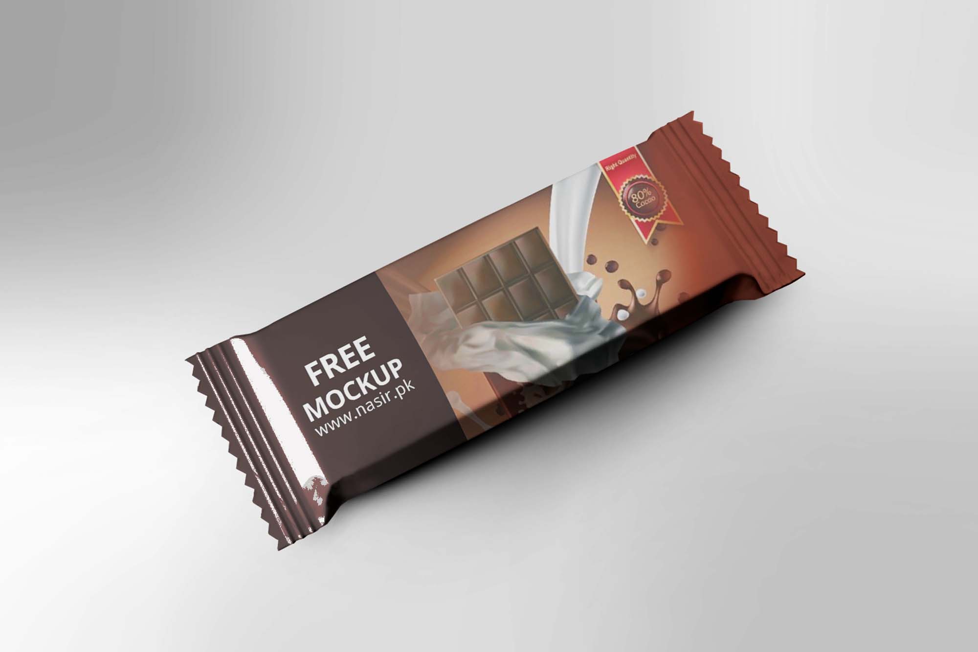 Small Chocolate Bar Mockup